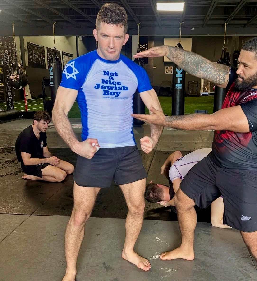 Not a Nice Jewish Boy Rash Guard