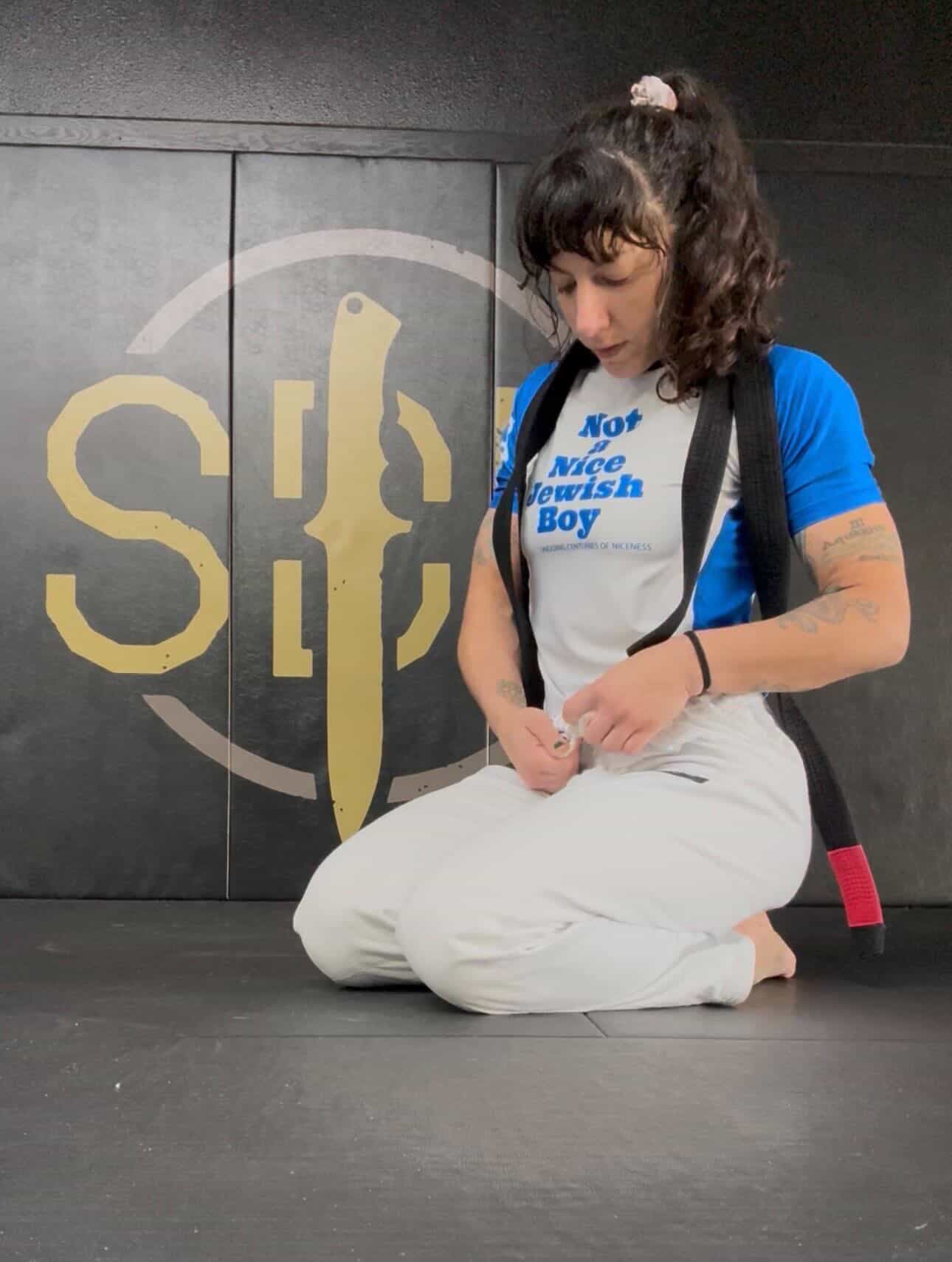 Not a Nice Jewish Boy Rash Guard