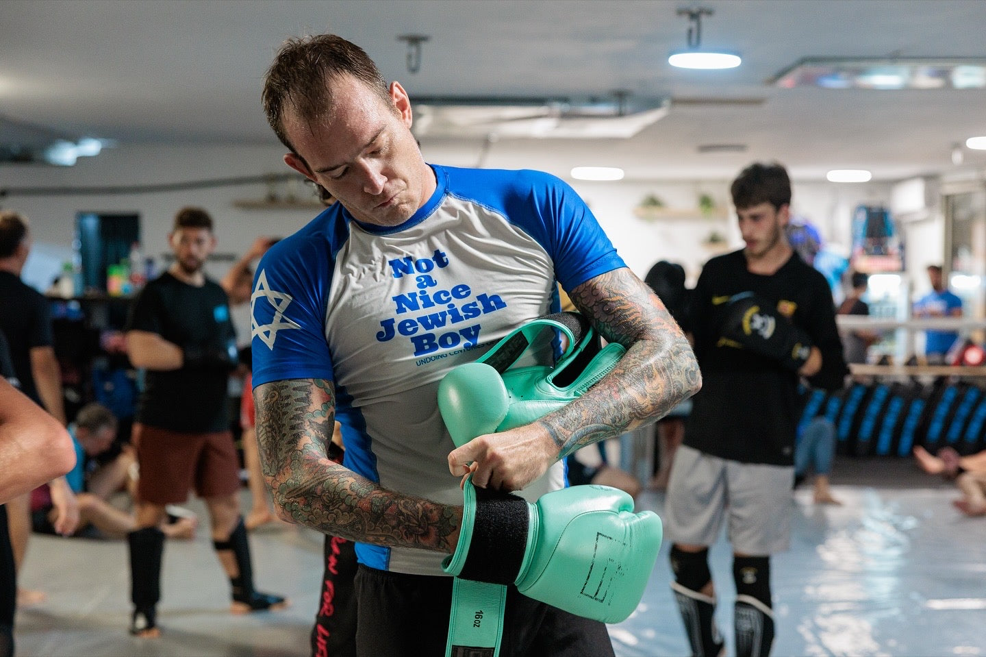 Not a Nice Jewish Boy Rash Guard